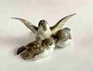 Royal Copenhagen Sparrows 17 x 17 x 11