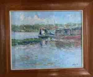 Chahn On the Chao Phrya 70 x 50