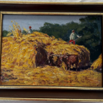 Artist - Myanmar - Thu Wun. Men on Haystack